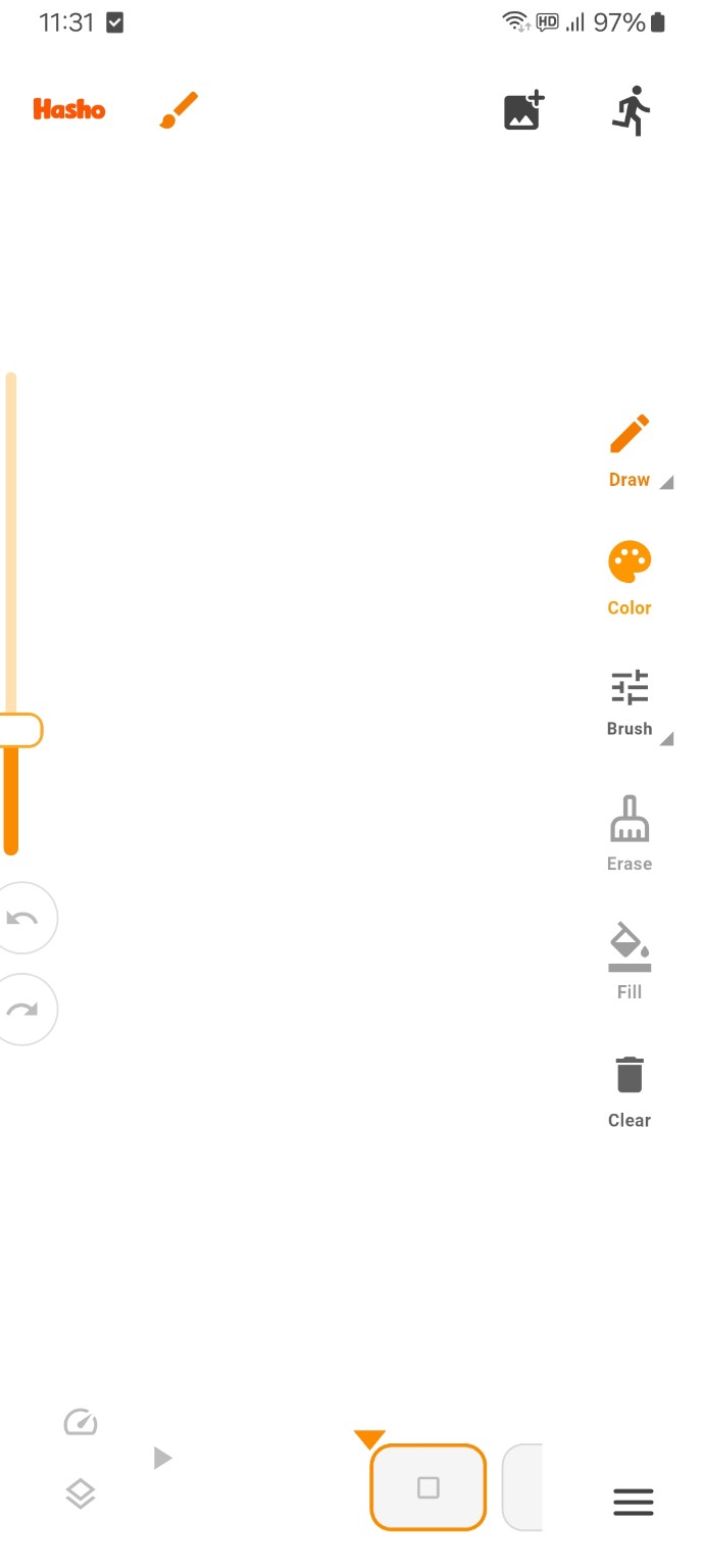 Yusha Mobile drawing interface